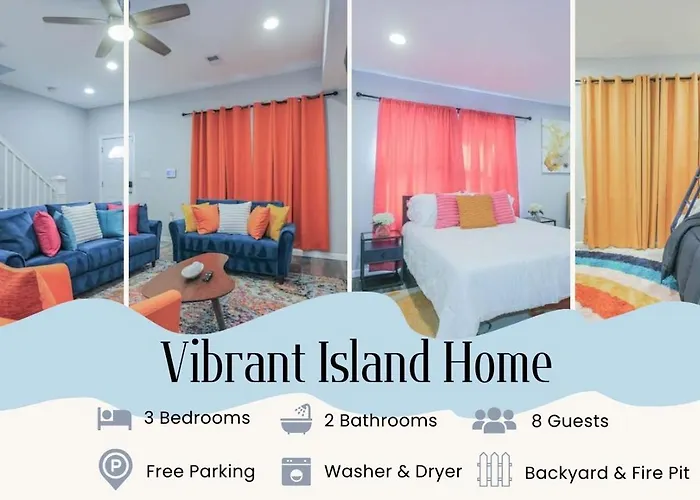 Vibrant Island Home - 3 Bedrooms And 2 Bathrooms