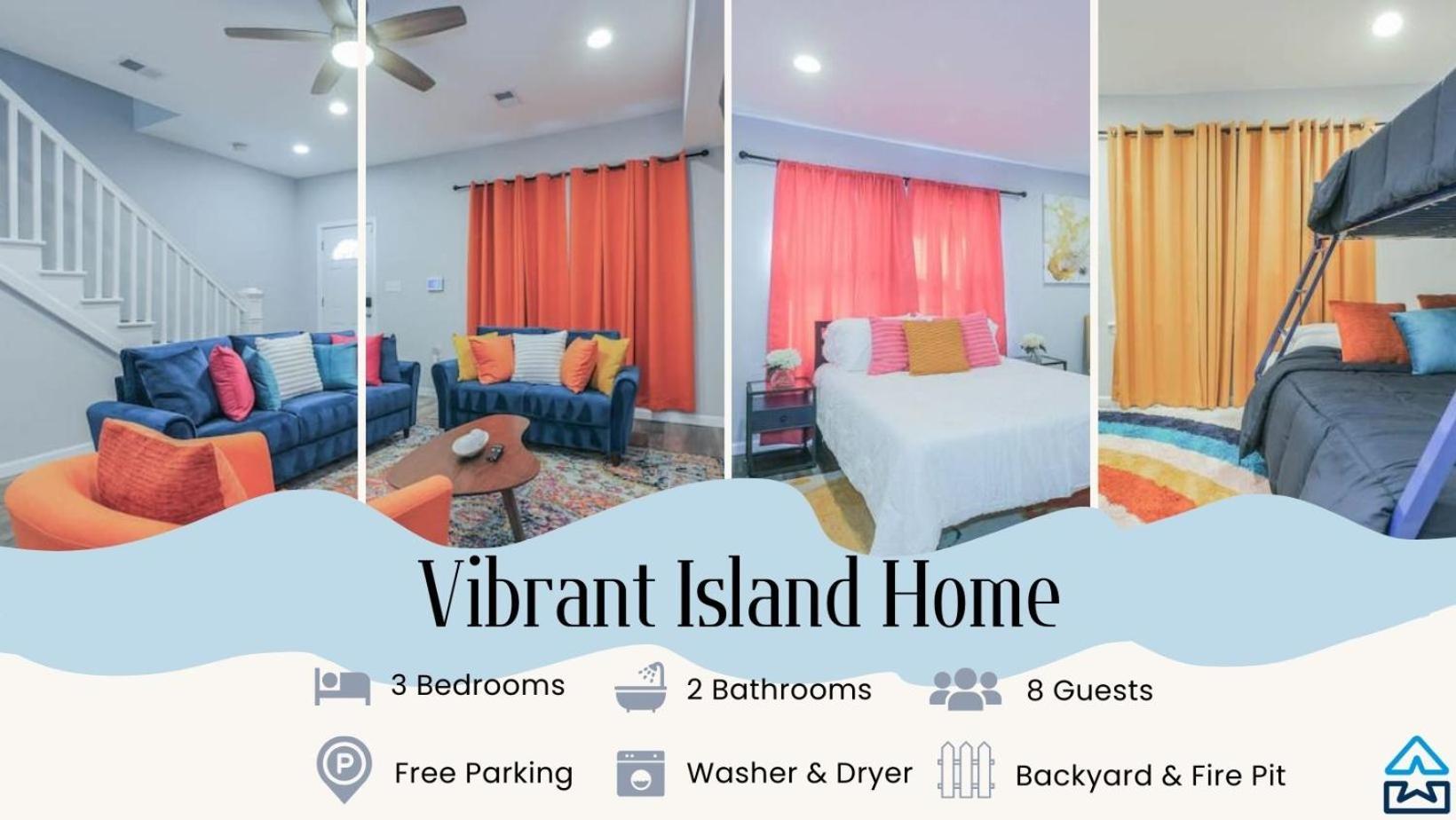 Vibrant Island - 3 Bedrooms And 2 Bathrooms Atlantic City