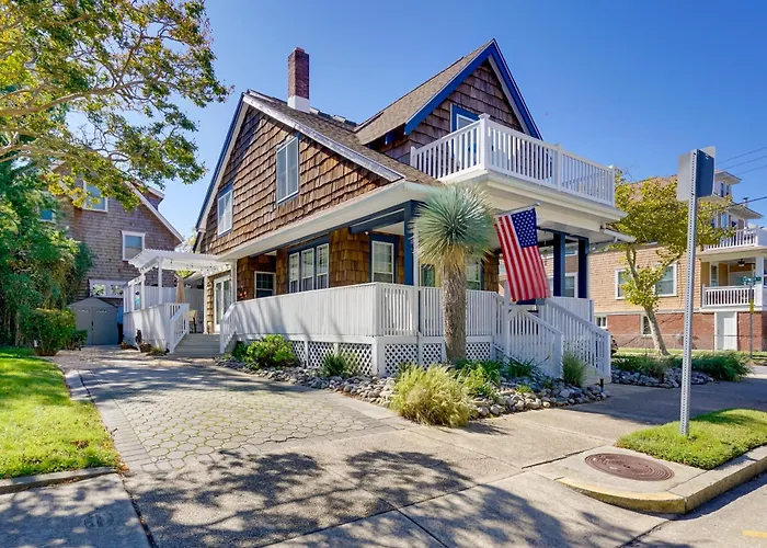 Idyllic Atlantic City Home - 1 Block To Beach